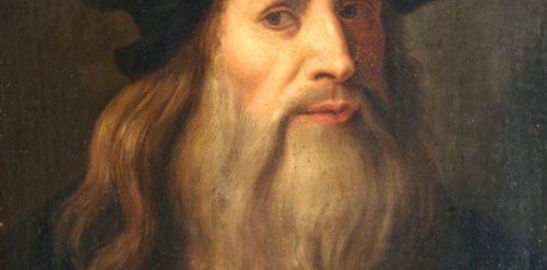 Lucan portrait of Leonardo da Vinci - Cover image