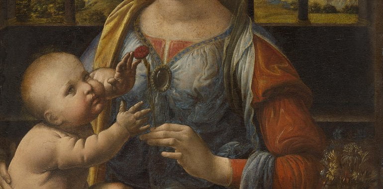 Madonna of the Carnation - Cover image