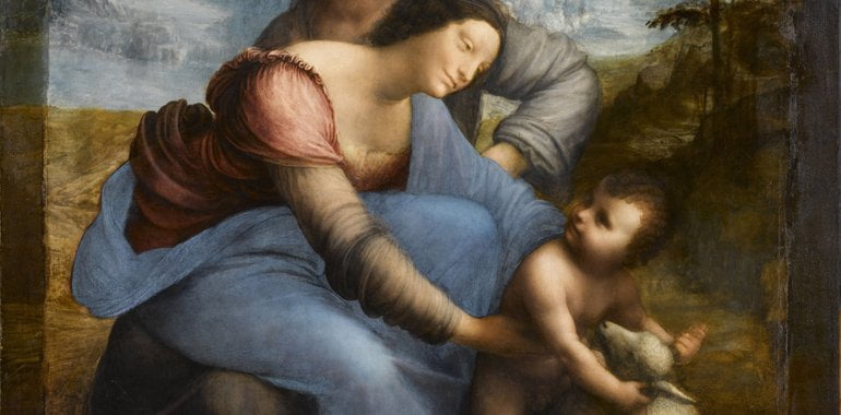 The Virgin and Child with Saint Anne - Cover image