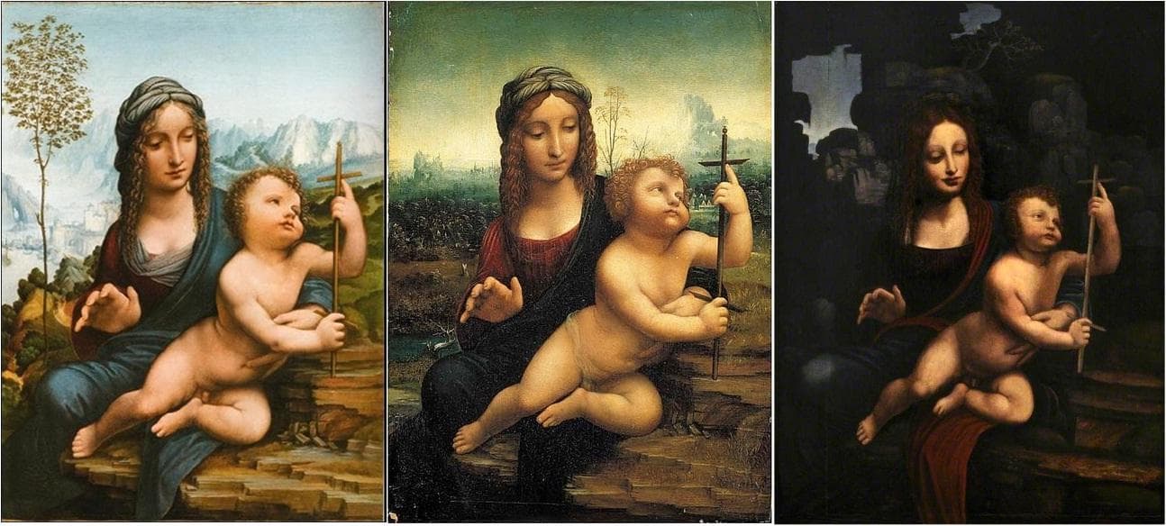 Madonna of the Yarnwinder by Leonardo da Vinci